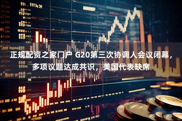 正规配资之家门户 G20第三次协调人会议闭幕，多项议题达成共识，美国代表缺席
